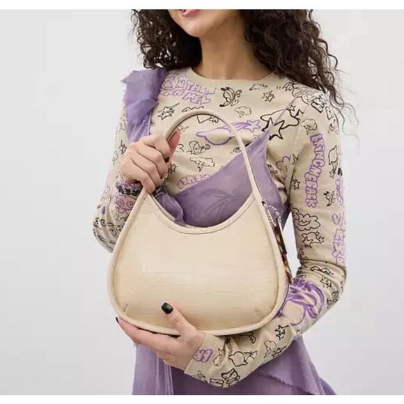 Ergo Bag In Croc Embossed Coachtopia Leather MSRP $275 - Picture 5 of 7